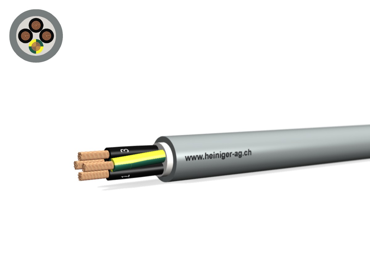 Câble commande Cca-flex 4x1.00 JZ - LiHH san-hal 300/500V EN 50399