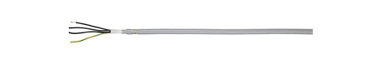 Duroflex 100 CY JZ 4x1.50/AWG16 PVC gr - Câble pour chaînes d'entraînement