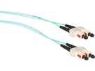 Cordon fibre optique, SCd - SCd - 50/125 OM3, duplex, fig.8, L= 1.0m