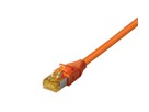 H-LINE Patch 4P S/FTP 1:1 RJ45 1.0m - Cat.6A câble/capot TLP sans-hal orange