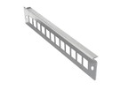 Frontplatte mit 12xPorts (KS) Stahlblech - zu Sammelpunktgehäuse 6117054