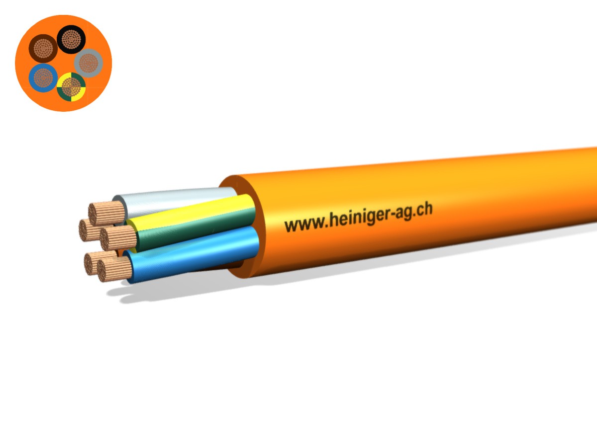 EPR-PUR Kabel 5G50 LNPE or S1BQ-F - 0.6/1kV HD 308 S2