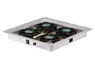 H-Rack Lüftersystem mit 2 Lüfter - 320m3/h, inkl. Thermostat