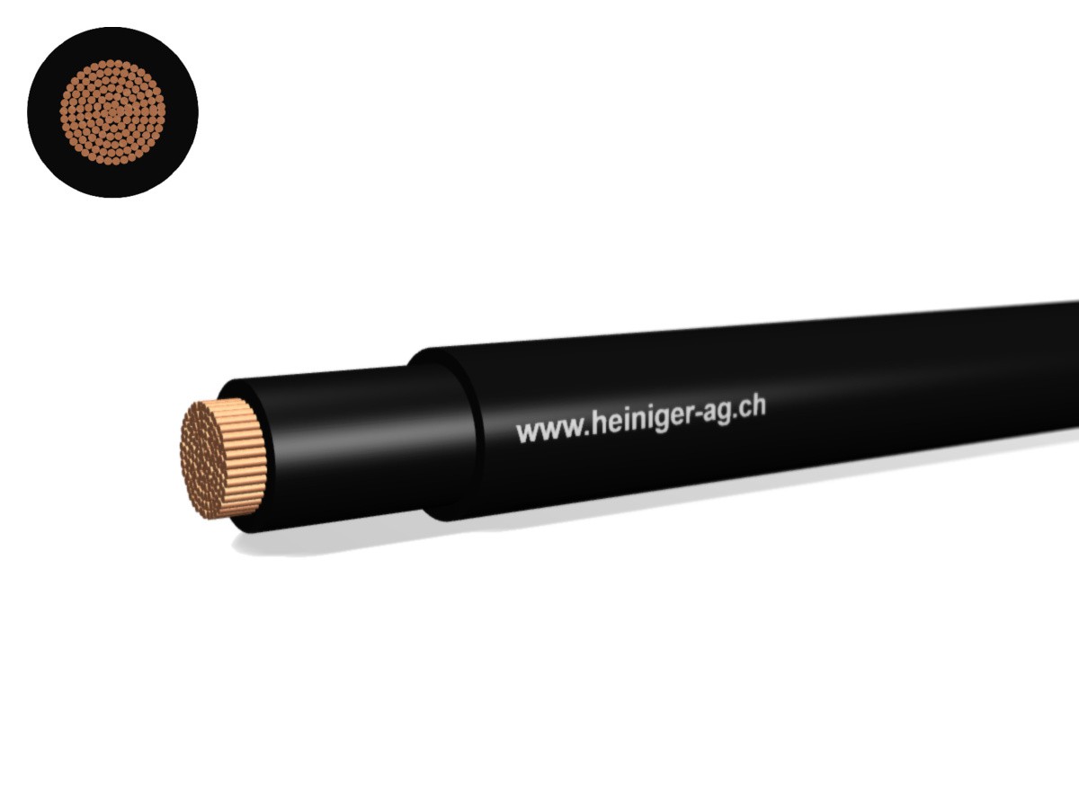 Câble de soudure GSK haute flex 1x120 - nr H01N2-E 100/100V