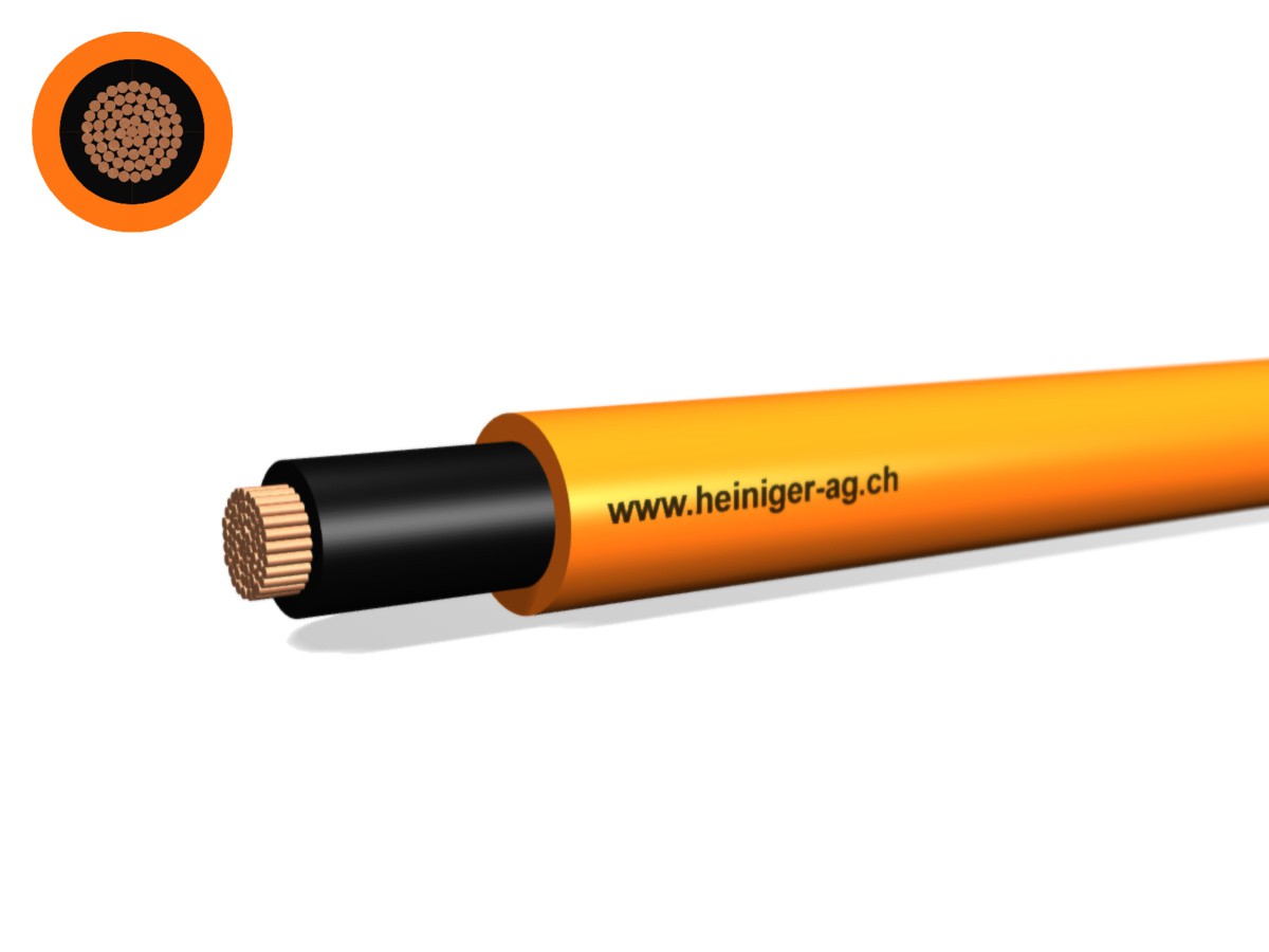 EPR-PUR Einleiter 1x70 L=sw or - S07BQ-F 450/750V