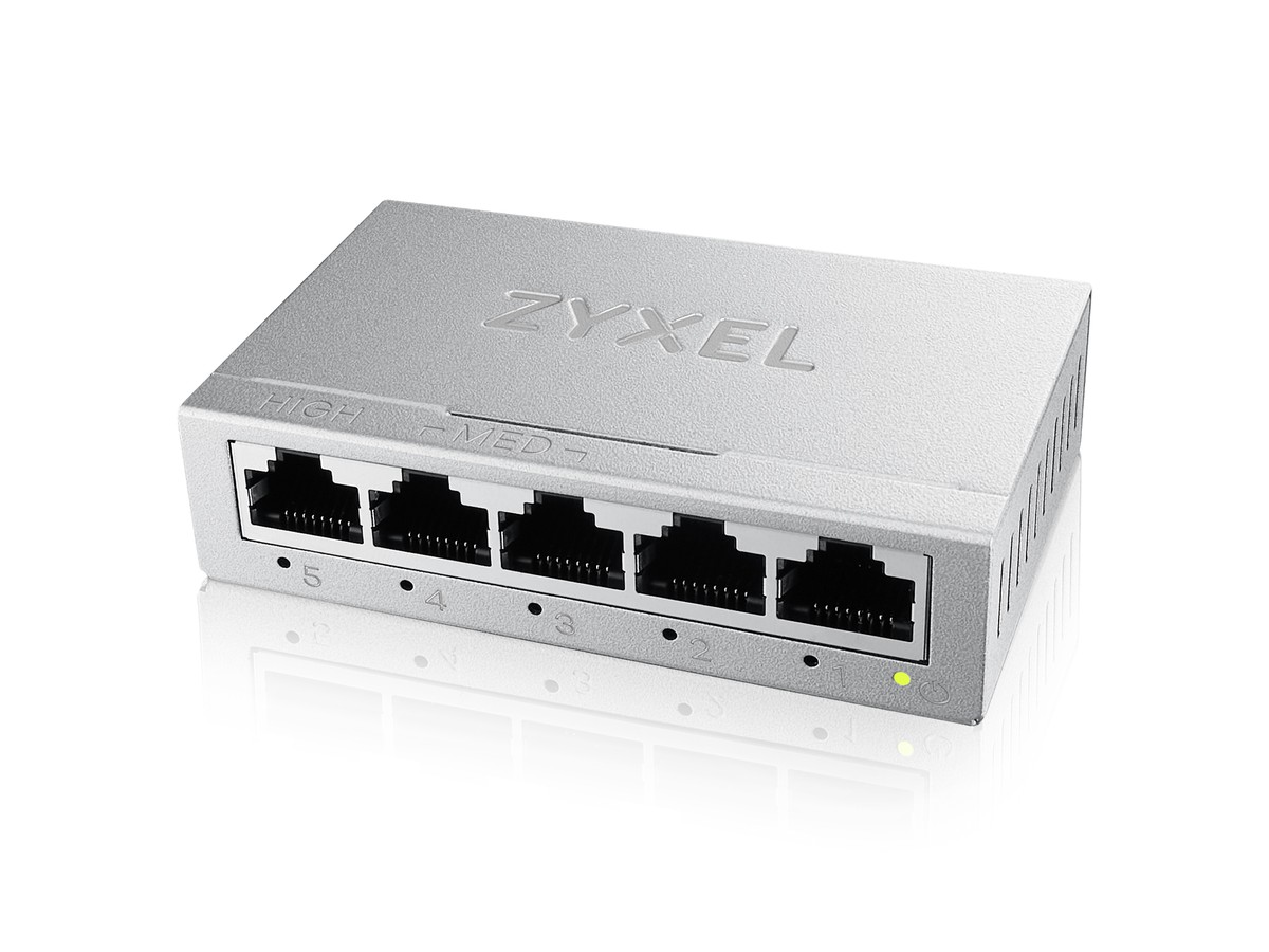 ZyXEL GS-105Bv5, Switch L2, unmanaged - 5x10/100/1000