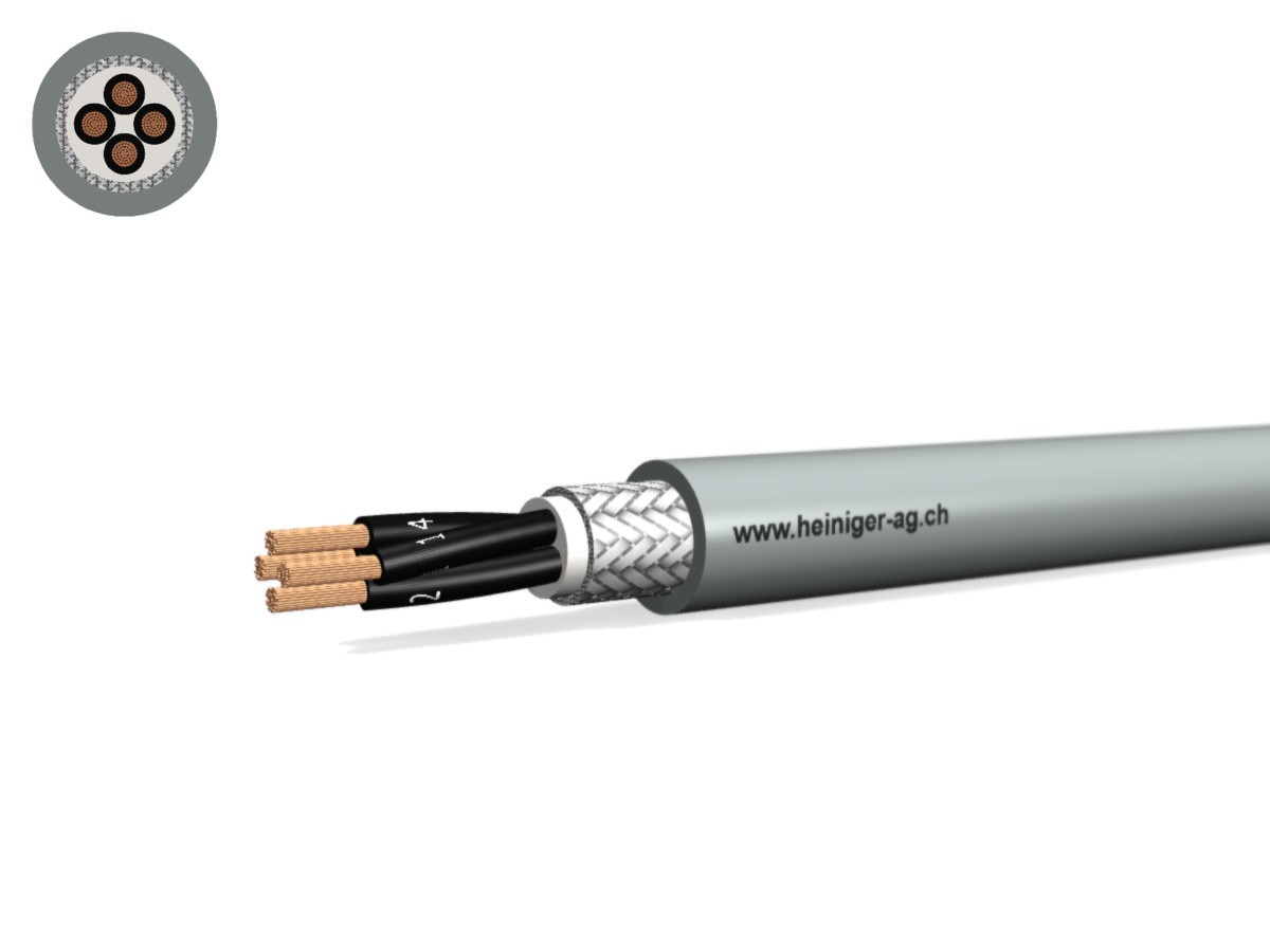 TT-flex Eca PVC C 4x0.75 OZ num 1-4 gr - 300/500V