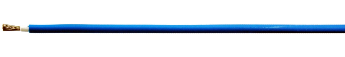 Câble solaire Eca réticulé 1x10 bleu - Résist. aux intempéries et UV H1Z2Z2-K