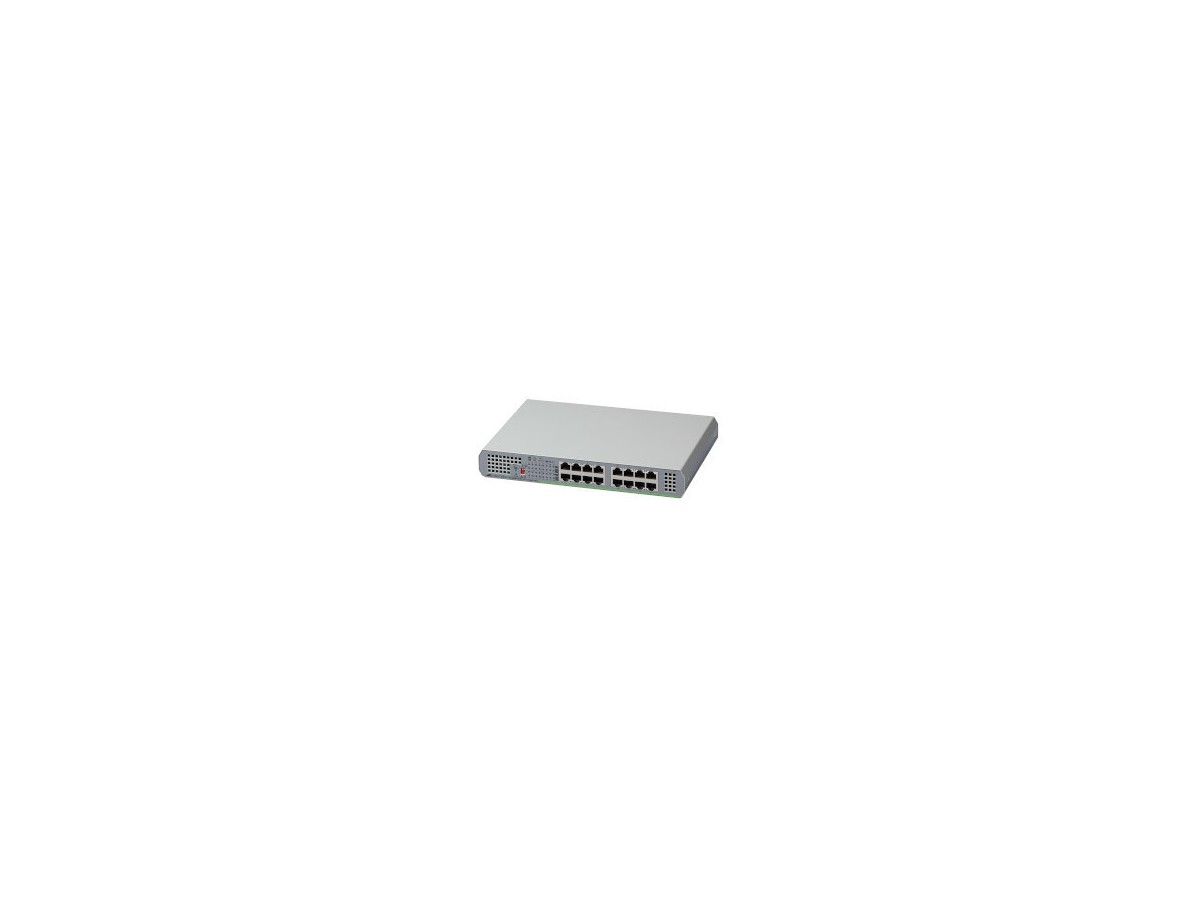 AT-GS910/16, 16x10/100/1000T - Switch L2, unmanaged