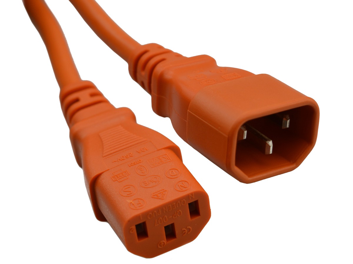 AZ Td 3x1.00 or 2m C14/C13 - Cordon d'appareils