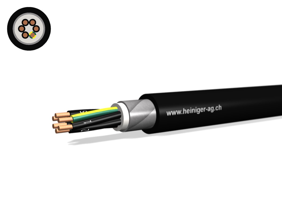 NN-CLN FE05B2 B2ca 6x1.50 LPE nr - san-hal armé 90°C 0.6/1kV