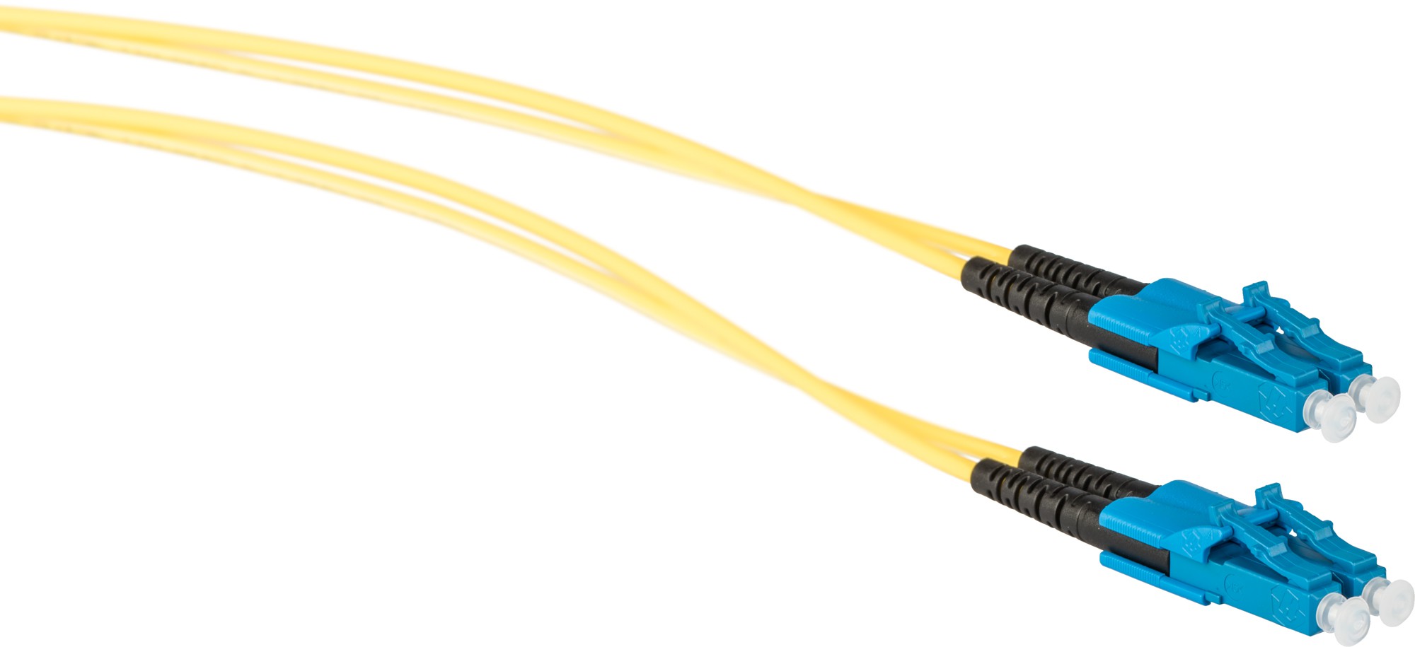 Cordon de Brassage blindé LC vers LC OM3 multimode Duplex 40G 50/125 pour éviter Les morsures de Rat 4 m 