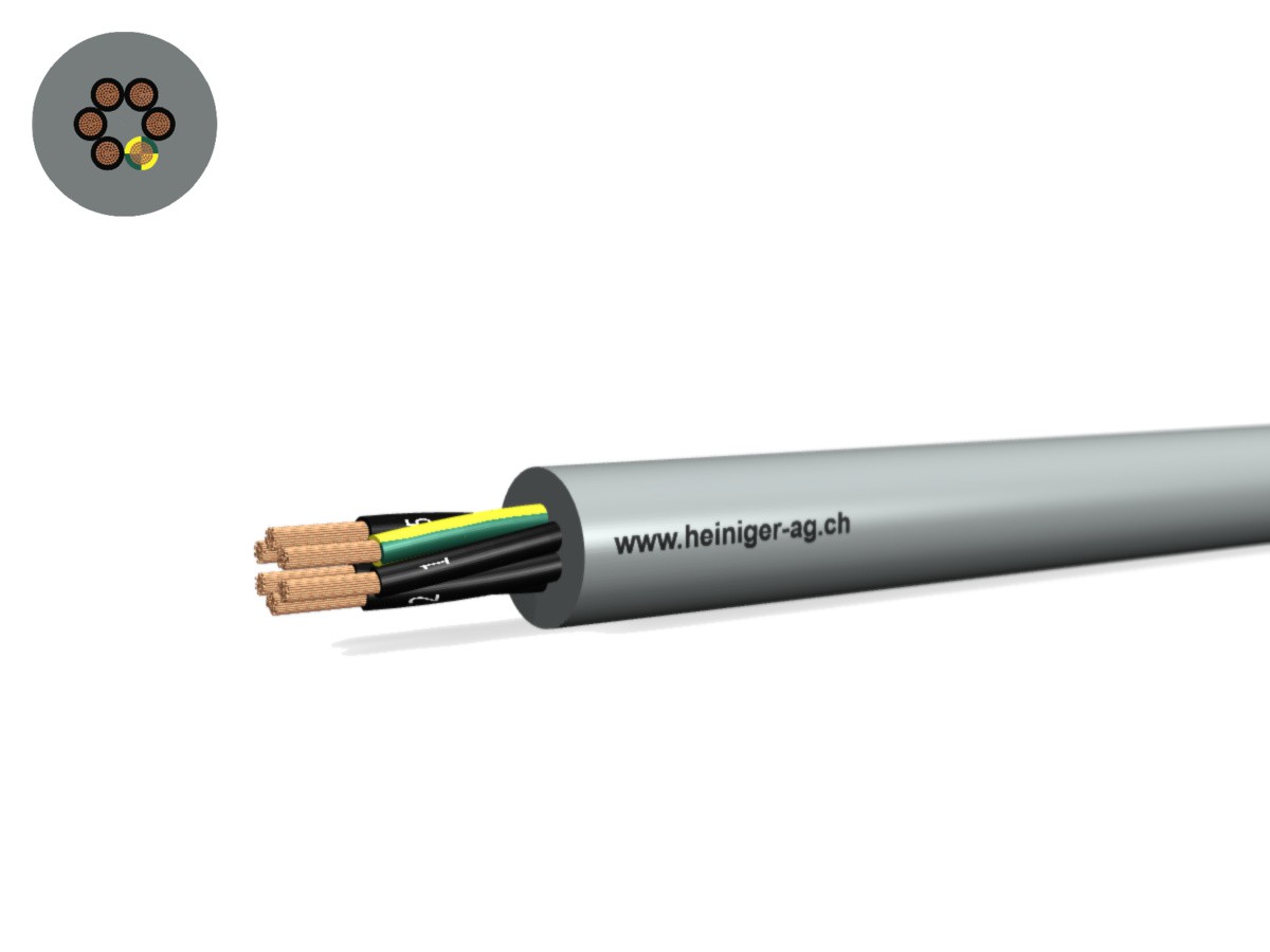 TT-flex Eca PVC 6x0.50 JZ num gr - 300/500V