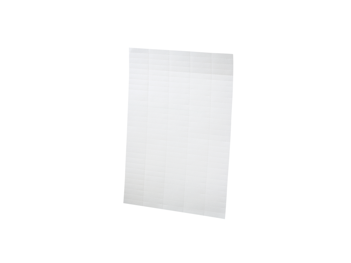 DIN A4 Beschriftungsbogen, perforiert - 14,4x8,8mm / für Rangierfeld 6037010/20