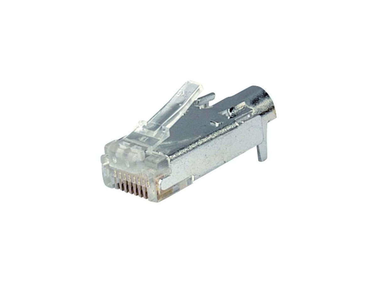 Stecker Hirose RJ45 Kat.5e TM-11 - geschirmt, inkl. Guide-Plate