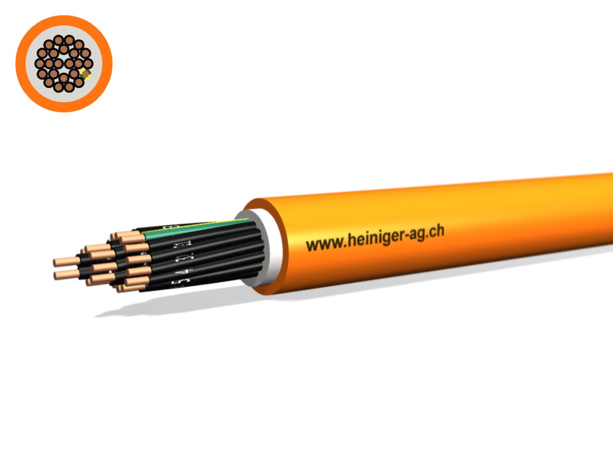 Sicherheitsk. FE180 E90 B2ca 24x1.50 LPE - hal-frei flammwidrig or/s1a,d1,a1