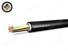 Gdv Anschluss-Kabel Eca 4G6 LPE sw - RAL9005 H07RN-F 450/750V verstärkt,AD8