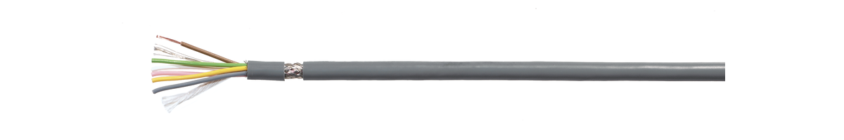 Câble commande PVC C 40x0.14 DIN47100 gr - LiYCY 30V UL Style 2571