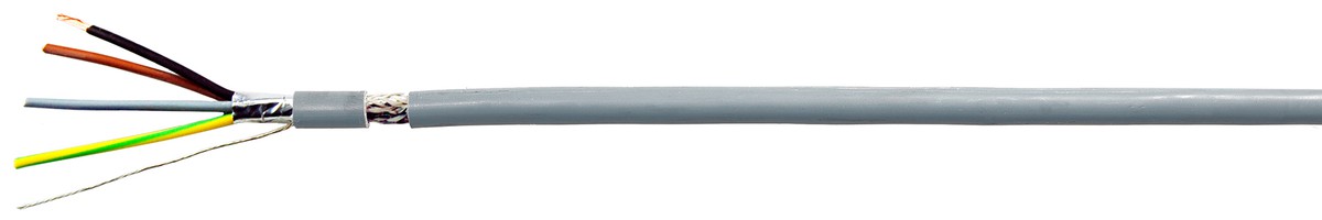Câble commande Eca-flex C 4x1.50 JB gr - Li2X(St)CH san-hal 0.6/1kV