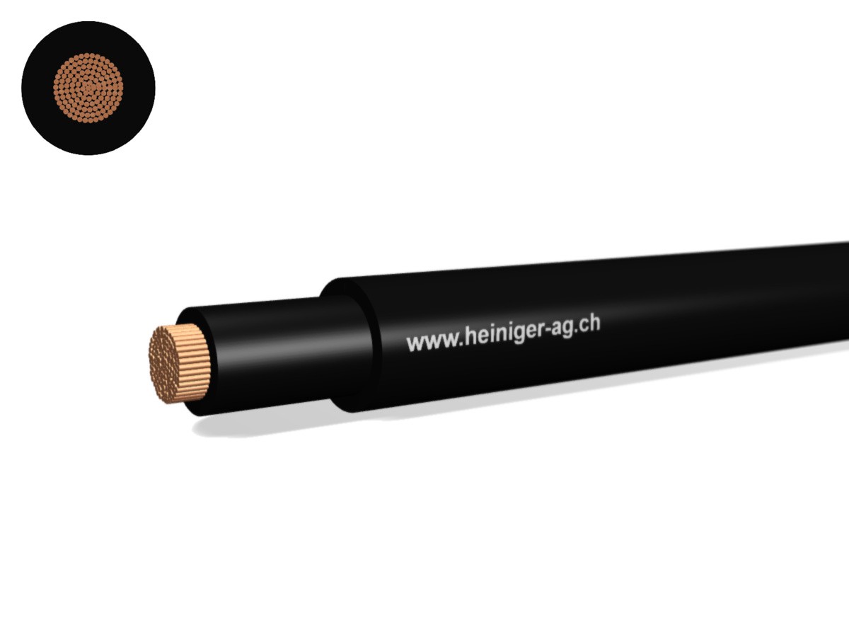 GSK Schweisskabel hochflex 1x70 - sw H01N2-E 100/100V