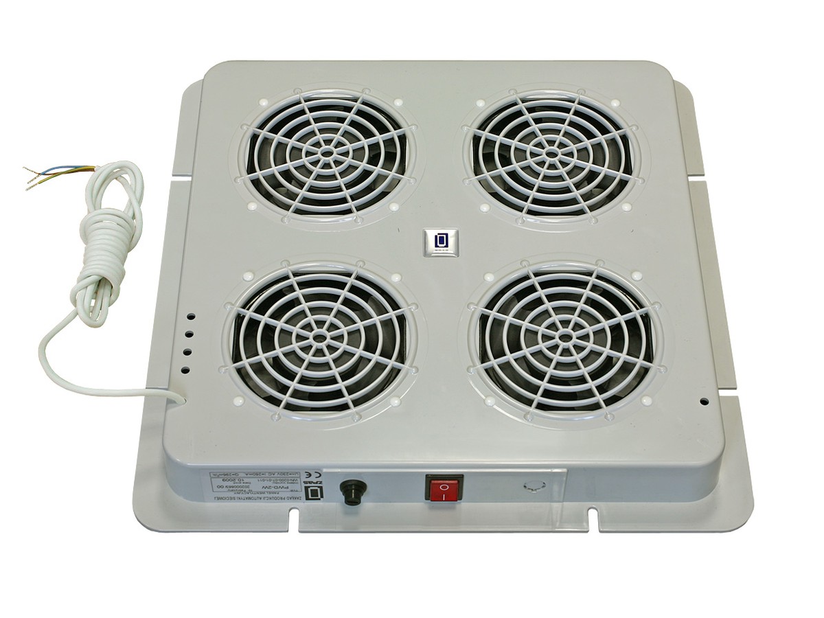 H-Rack Système de ventilation 4V - avec 4 ventilateur, 640m3/h