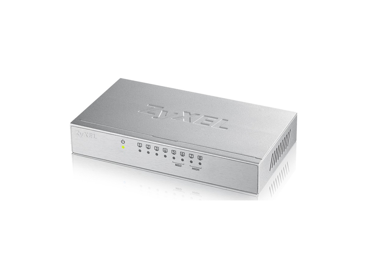 ZyXEL GS-108Bv3, Switch L2, unmanaged - 8x10/100/1000,(Nachf.von 6737312)