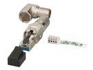 Infralan RJ45 Stecker IP20 Kat.6As - ohne Werkzeug aufschaltbar