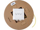 OTO Boît. apparent 2xLC APC, conf. L=60m - H&S FTTH 1x4E9/125 G.657.A2, 2.3mm jaune