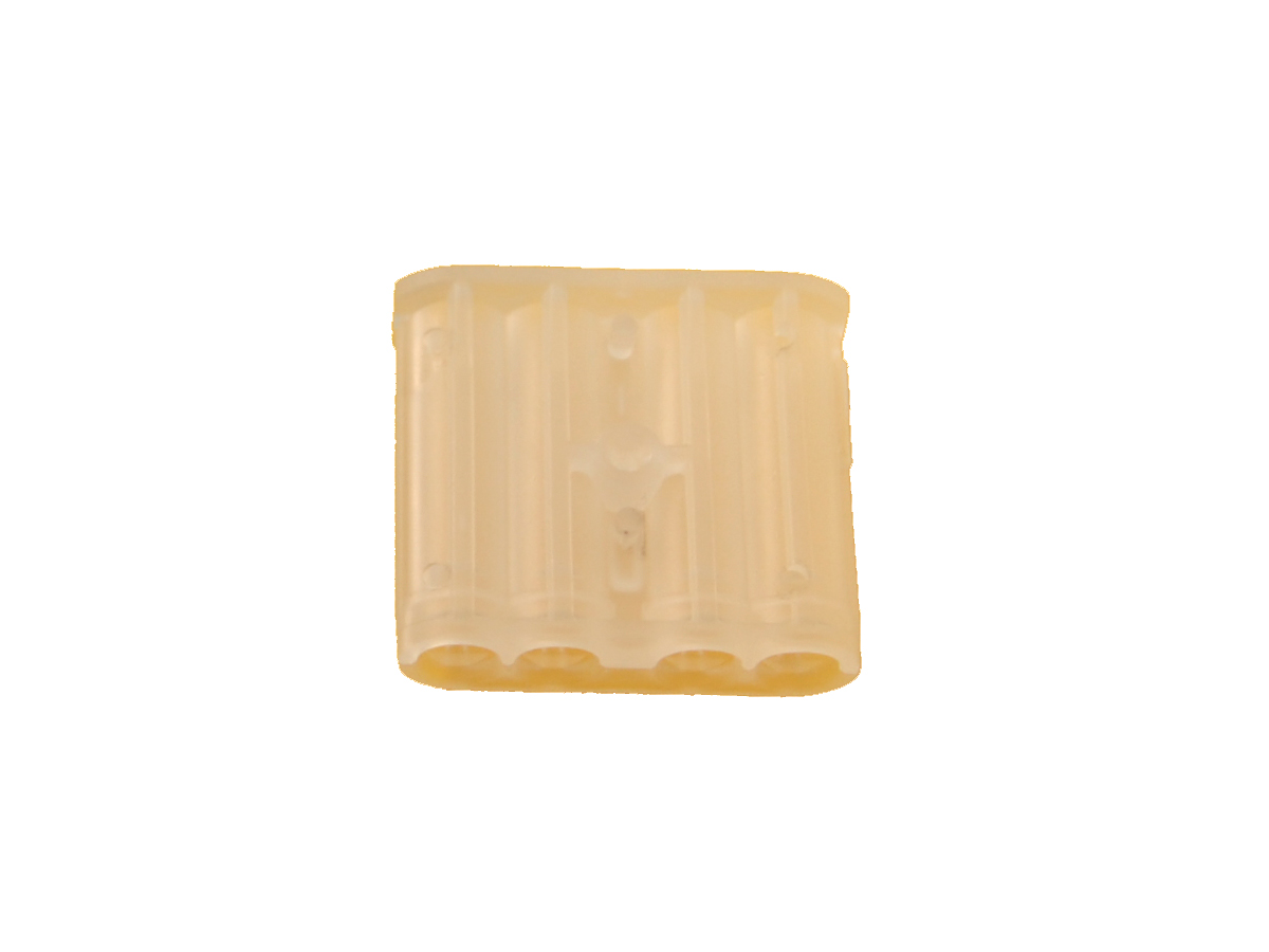 Pince de serrage ovale H-BEP - pour 6 x D5.00mm, transparent