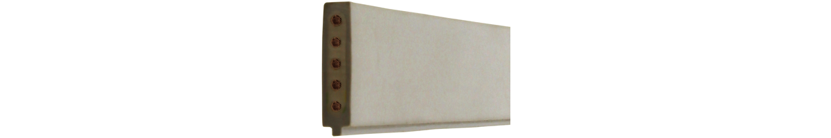 Câble plat power IP B2ca san-hal 5x2.50 - LNPE gr 0.6/1kV HD 308 S2