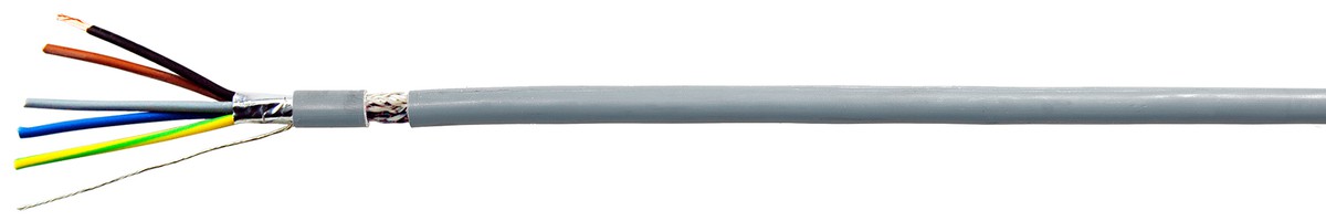 Steuerkabel Cca-flex C 5x1.50 JB gr - LiH(St)CH hal-frei 0.6/1kV EN 50399