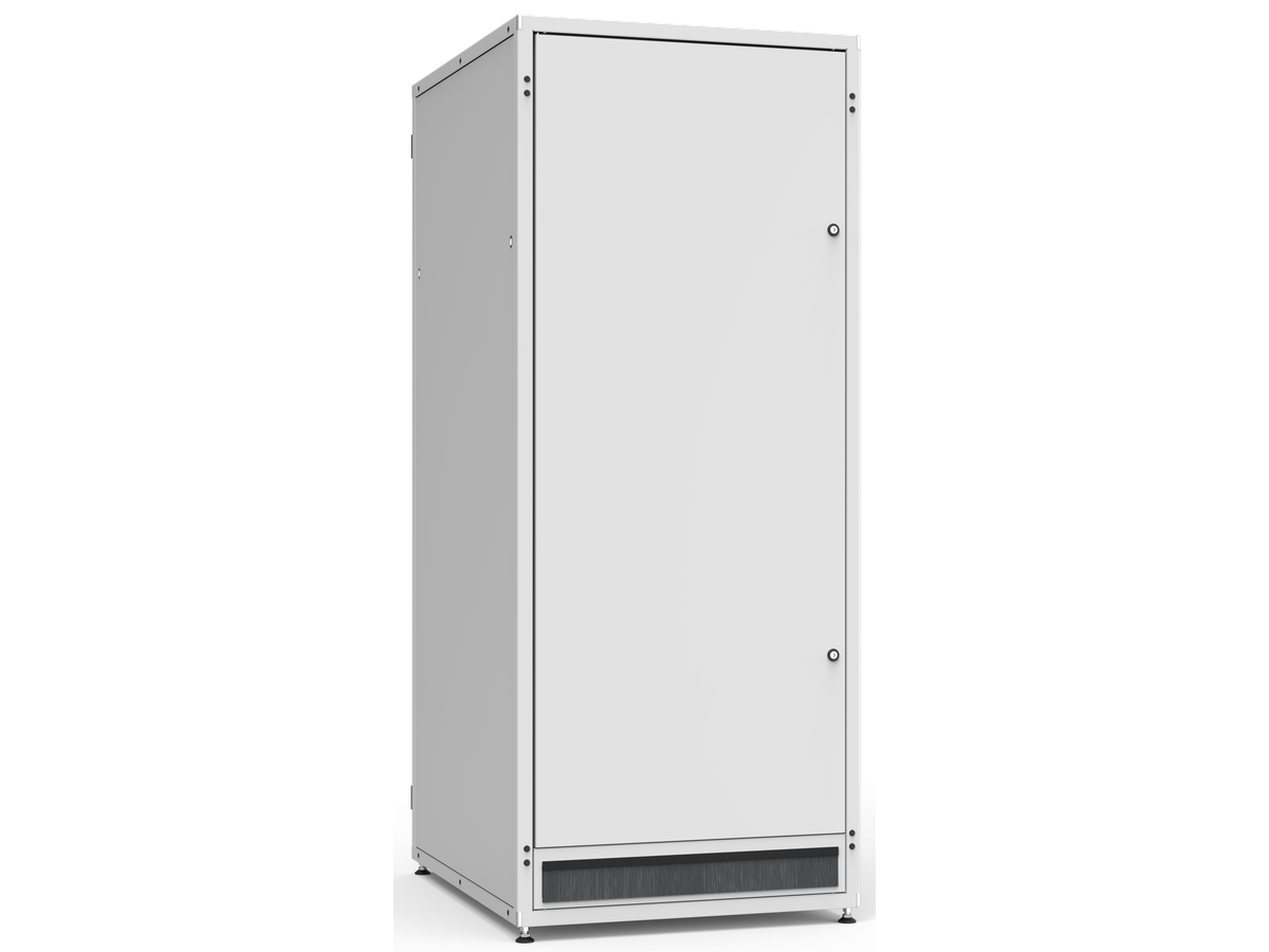 H-Rack COMPLET H2000xL800xP1000 - 19" 42UH, Portes verre et tôle