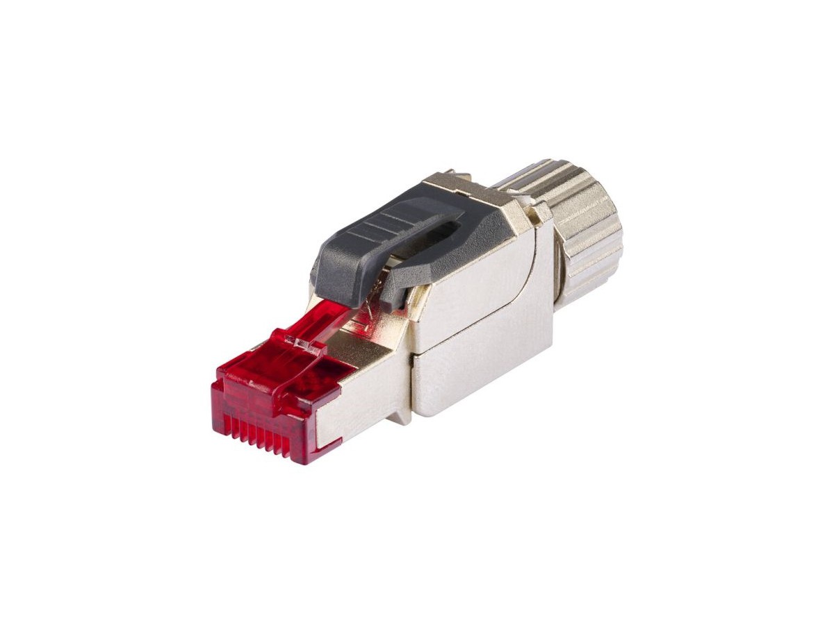 R&M FM45s EL IP20 Stecker, Kat.6A - Für Draht oder Litze bis AWG26