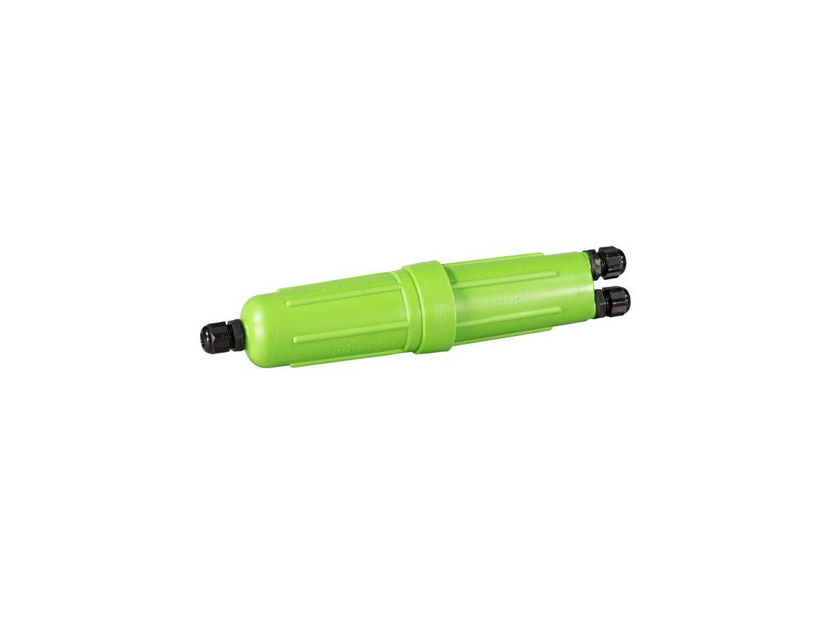Spleissmuffe LWL IP68 grün - Kabeleinführung: 3 x D: 4.5-10.7mm