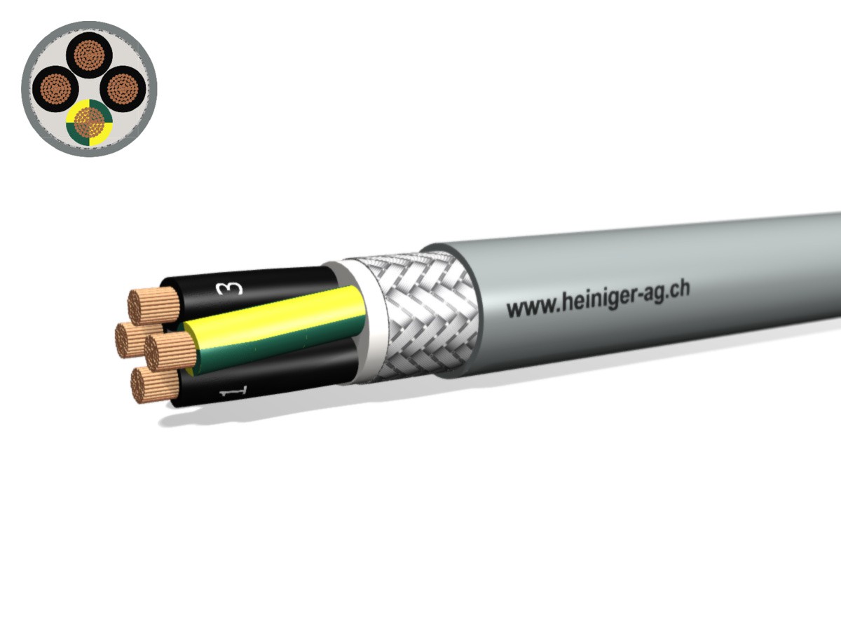 TT-flex Eca PVC C 4x50 JZ num gr - 300/500V