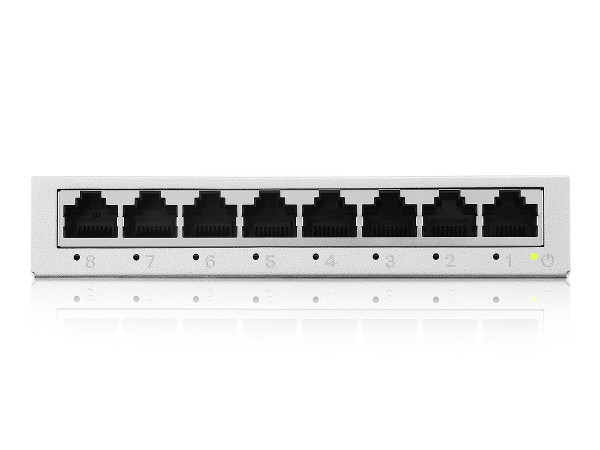 ZyXEL GS-108Bv5, Switch L2, unmanaged - 8x10/100/1000